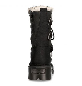 Black New Rock Eco Boots