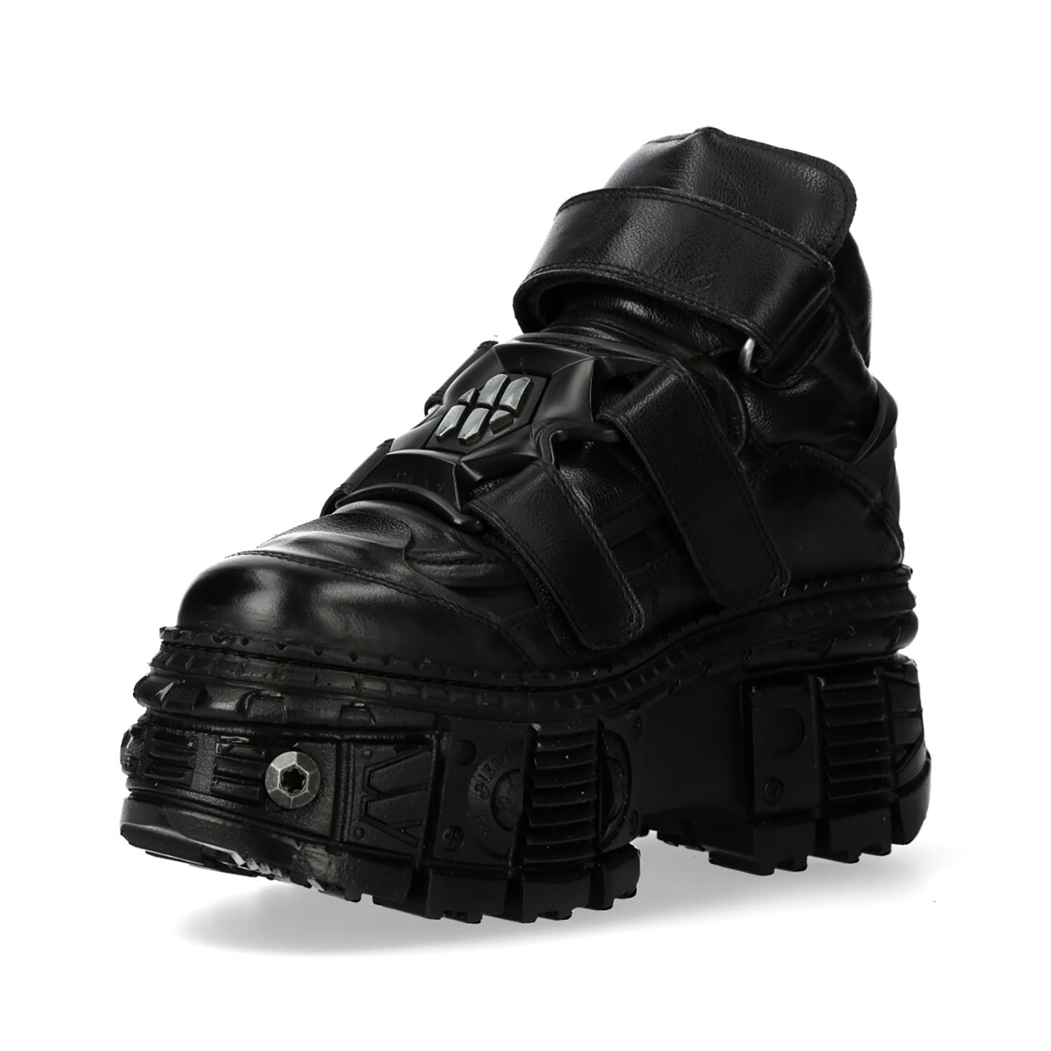 Black New Rock Tank Shoes M.WALL285-S10 • the dark store™