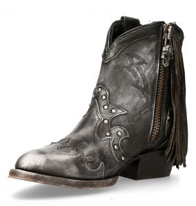 Bottines New Rock West Nirvana Grises