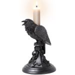 Bougeoir 'Poe's Raven'