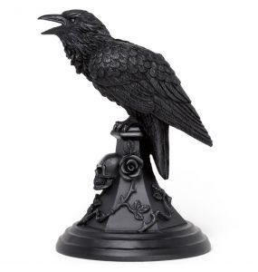 Bougeoir 'Poe's Raven'