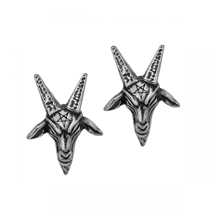 Baphomet Studs