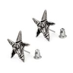 Baphomet Studs