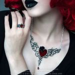 The Blood Rose Heart Pendant