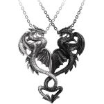 Collier Couple/Amitié 'Draconic Tryst'