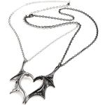 Darkling Heart Couple's Friendship Necklace