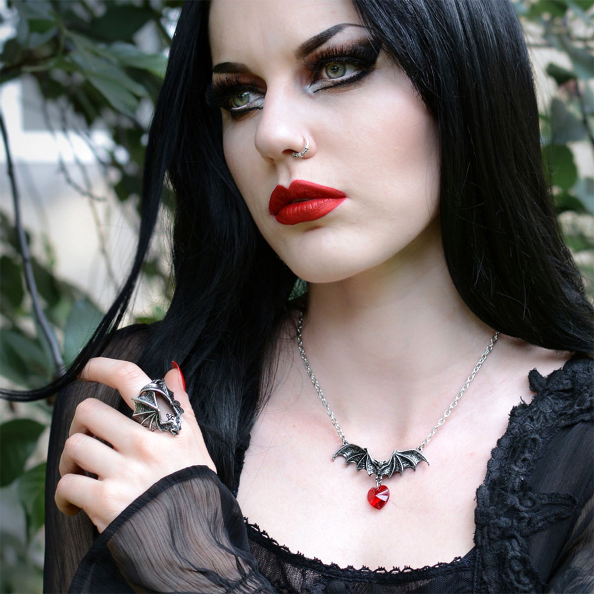 Infinite Love Necklace by Alchemy Gothic • the dark store™