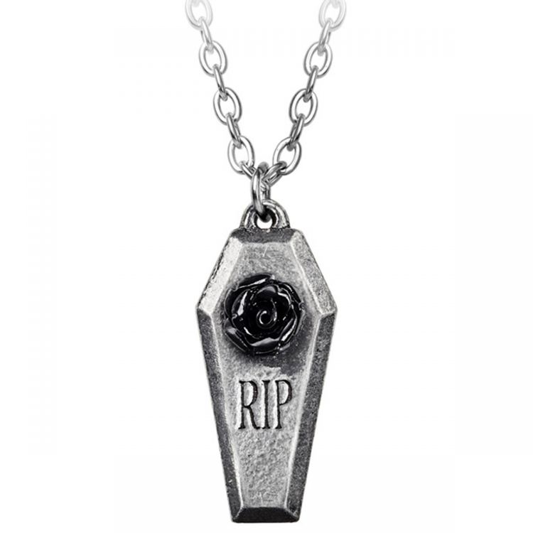 Pendentif 'RIP Rose'