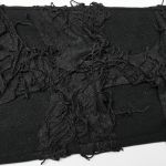 Pantalon 'Goth Distressed' Noir