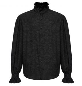 Black Jacquard 'Vinitharius' Shirt