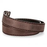 Brown Gallia Leather New Rock Belt