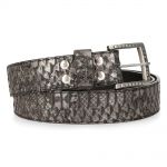 Steel Snake Leather New Rock Belt