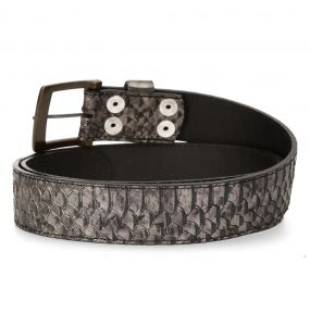 Steel Snake Leather New Rock Belt