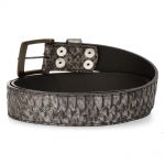 Steel Snake Leather New Rock Belt