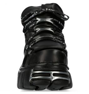 Chaussures New Rock Metallic Tower Noires