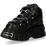 Chaussures New Rock Metallic Tower Noires