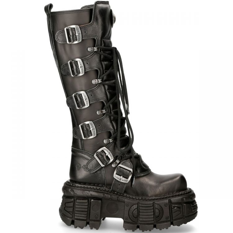 Red Comfort-Light New Rock Boots M.1473-S12 • the dark store™