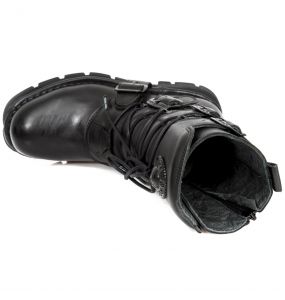 Black New Rock Comfort Light Boots