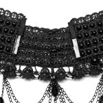 Choker 'Black Ruby' Noir