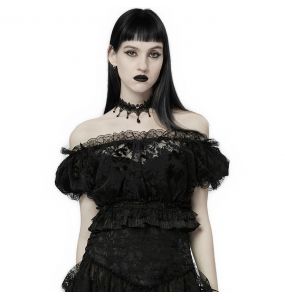 Choker 'Gothic Glamorous' Noir