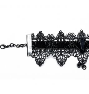 Choker 'Gothic Glamorous' Noir