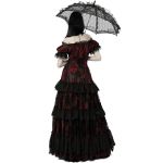 Black 'Fairy' Gothic Romantic Umbrella