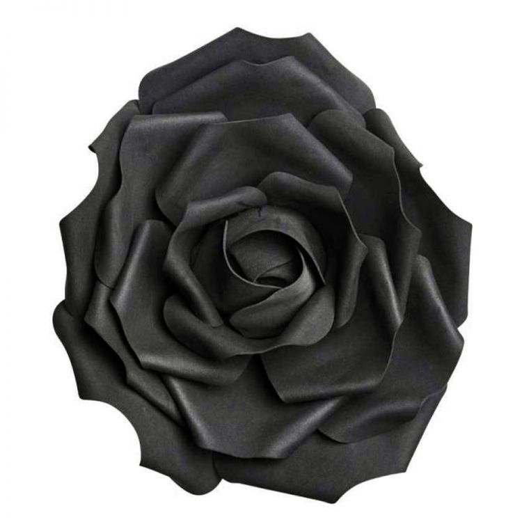 Grande Tête de Rose Noire