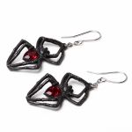 Boucles d'Oreilles 'Black Widow'