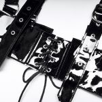 Black 'Melolota' Harness Belt