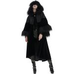 Black Velvet 'Wallia' Cape Coat