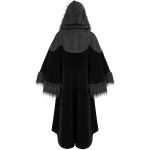 Black Velvet 'Wallia' Cape Coat