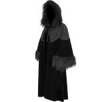 Black Velvet 'Wallia' Cape Coat