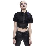 Black 'Achila' Crop Top