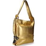 Golden Leather 'Aliana' Handbag