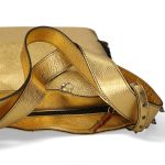 Golden Leather 'Aliana' Handbag