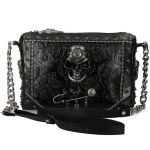 Black Leather 'Selenas' Handbag