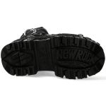 Black Vegan New Rock Tank Platform Boots