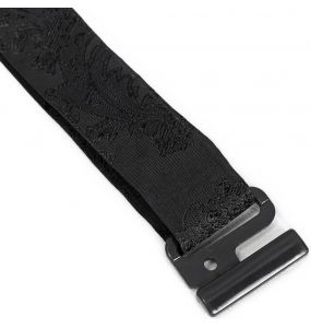 Cravate 'Thidrek' en Jacquard Noir