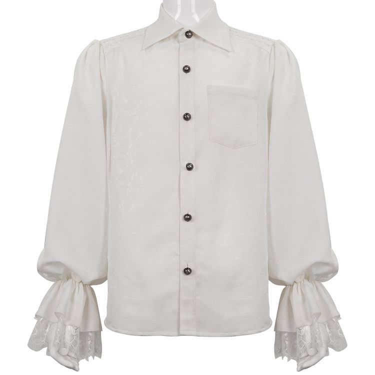 Chemise 'Thidrek' Blanche