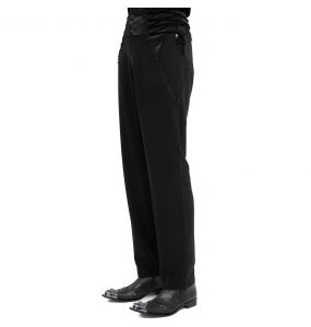 Pantalon Victorien 'Thidrek' Noir