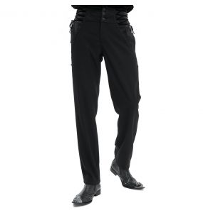 Pantalon Victorien 'Thidrek' Noir