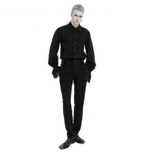 Pantalon Victorien 'Thidrek' Noir