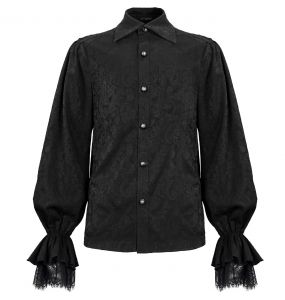 Chemise 'Thidrek' Noire