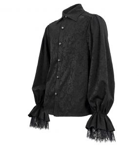 Chemise 'Thidrek' Noire