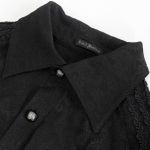 Chemise 'Thidrek' Noire