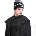 Black and White Spider Web Beanie