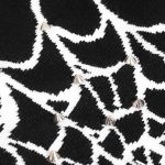 Black and White Spider Web Beanie