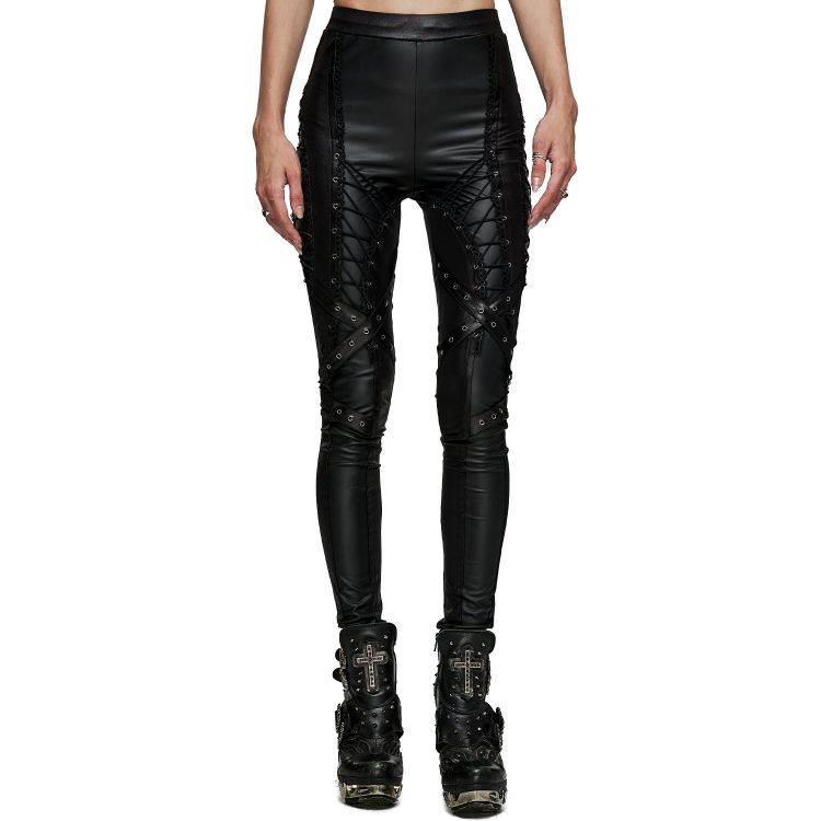 Black 'Poison' Leggings