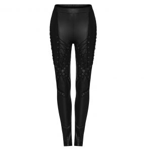 Black 'Poison' Leggings