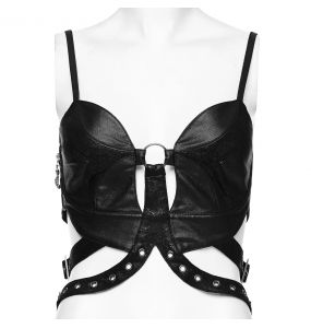 Black 'Sexy Hollow' Waist Corset